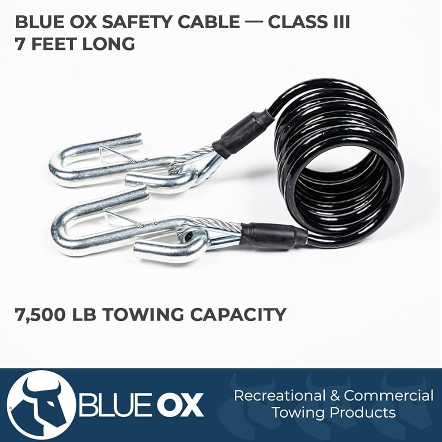 Amazon.co.jp: Blue Ox BX88196 安全ケーブルキット、クラスIII